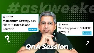 Sector Allocation in Momentum Strategy | Gold ETF During War ? | Alok Jain in #askWI QnA Session
