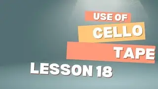 Practical life Lesson 18 | Montessori Use of Cello Tape | Practical Life Activity @Siblish5 #fyp 
