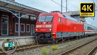 4K // Lokwissel op station Bad Bentheim!