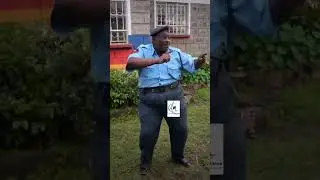 The Kenyan Dancing cop&hearts;️😂💯💯 #comedy #kenya #dance #dancingcop