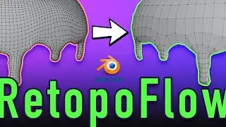 How to clean up topology in Blender? Retopoflow Demo - Ready Mesh for Subdivision