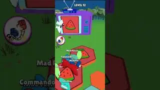 Letter D Lv.12 | Alphabet Fall io Match Race #shorts