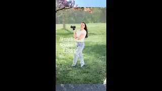 Branding Photos Under a Pink Tree 🌸 Simple Posing, Big Results!