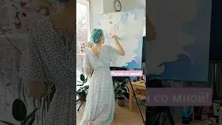 let's paint together! #art #artist #artwork
