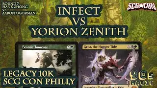 Infect vs Yorion Blue Zenith - SCG Con Philly 2022 [MTG Legacy]
