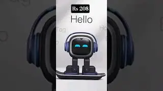 Rs 20$ NEW EMO Robots And Accessories, Clothing,Toys,Desktop Voice #audioreceiver #robotlove