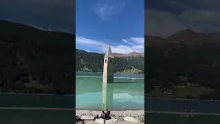 Reschensee- Lago di Resia - S&uuml;dtirol - Italy - Southtyrol - Italia