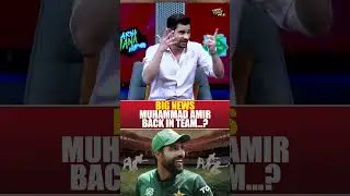 Big News! Muhammad Amir Back in Team...? - #haarnamanahay #tabishhashmi #championstrophy2025