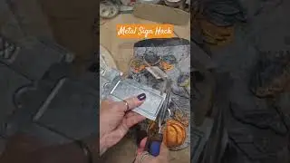 Metal Sign Hack #shorts #clevertricks