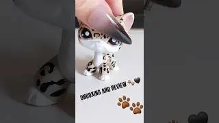 new leopard cutie! 🖤🐾 Do you like this design?  #littlestpetshop #lps #unboxing #review #toy