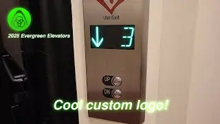 Cool Buttons! OTIS (mb. ThyssenKrupp) Traction Elevator (Elev. 4) | Cramer Hall, PSU | Portland, OR.