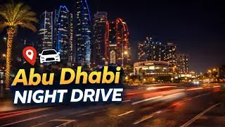 Abudhabi Night Drive | city view