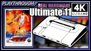 The Ultimate 11 (1996) | Wranker Neo Geo Real Hardware Playthrough | Retrotink 4K