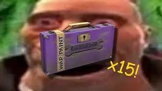 [TF2] Opening 15 Summer 2023 War Paint Cases! (I got like two good things!)