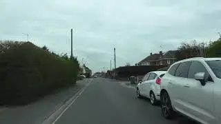 Driving On Tudor Way, Oldbury Road, Comer Gardens, Fern Road & Monarch Drive, Worcester, England
