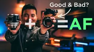 Honest Review of Viltrox NexusFocus Autofocus Adapter for Manual Cine Lenses