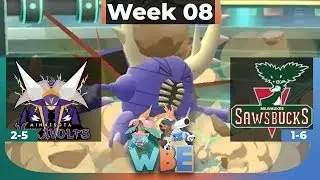 THE PLAYOFF PUSH! Minnesota Vikavolts vs Milwaukee Sawsbucks! WBE Week 8 - Pokemon LGPE