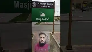Bahria Town karachi | Rafi Masjid | #shorts | #youtube | #viral | #vlog