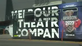 Melbourne Theatre Company tram B2 2003 Flinders St