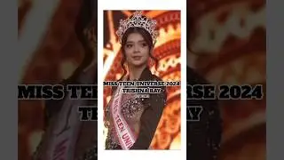 MISS TEEN UNIVERSE 2024 TRISHNA RAY DURING THE FINAL OF MISS TEEN 2025 SHE IS SO BEAUTIFUL 😍❤️