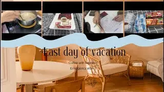 Emergency / coffee with my besties/ secret to a good coffee/ how I spent my vacation#youtubevideo