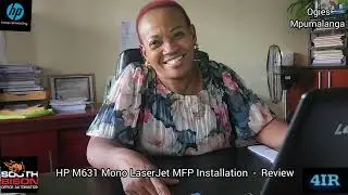 HP M631 Mono LaserJet Installation  - Review 
