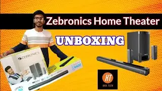 Unboxing of Zebronics Home Theater