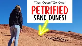 Southern Utah Hike With Kids | St. George, Utah | PETRIFIED SAND DUNES | LAVA TUBES | MOQUI MARBLES