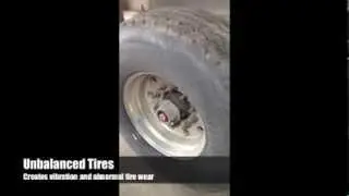 Unbalanced Tire Test