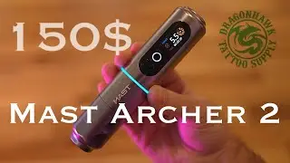 MAST Archer 2. Best tattoo machine for 150$ in 2023. + FREE cartridges!