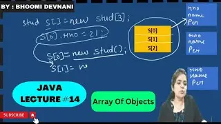 Array of objects in Java | Java full course lecture 14