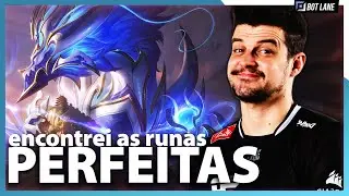 Encontramos as RUNAS PERFEITAS do AURELION SOL! 🐉