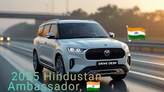 2025 की नई Hindustan Ambassador | Luxury का नया अंदाज़ | Drive Desh Exclusive Review 🇮🇳