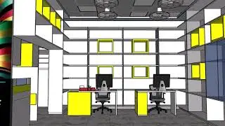 Interior design for computer shop