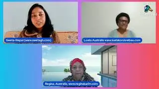 Casual interaction with global business partners