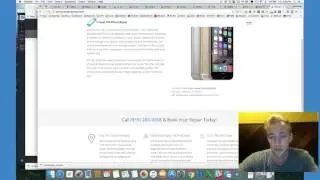 iPhone Repair Chapel Hill - Google SEO Results
