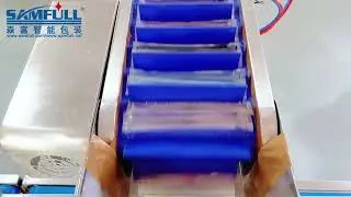 Four Lanes Popsicles Packing Machine Into The Carton 四列冰棒 小箱 高清