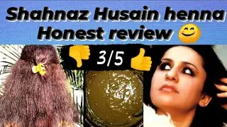 शहनाज हुसैन की हरी मेहंदी | Honest review | Rate 3/5⭐ | NOT VERY SATISFACTORY👎 | #GreenHenna #shanaz