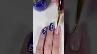 China Glaze x Penn State Nail Art