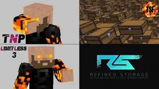 REFINED STORAGE!! TNP Limitless 3 Episode 21 | Minecraft Modpack