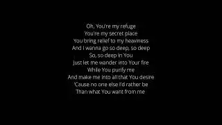 Anendlessocean Jesus (Lyrics Video)