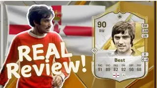 Is he a GAMECHANGER! (90 Icon George Best player review!) #fc25