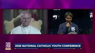 Pope Leo Speaks Live to 16,000 Young People at National Catholic Youth Conference, November 21, 2025