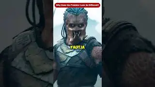 Why Does the Yautja Look So Different in Predator Badlands? #Shorts #Viral #Facehugger