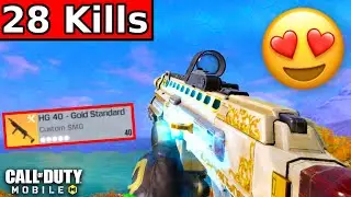 *NEW* HG40 - GOLD STANDARD is INSANE!! | CALL OF DUTY MOBILE | DUOS VS SQUADS