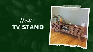 New Tv Stand from Amazon | mopio Ensley TV Stand | #amazonfinds #tvstand