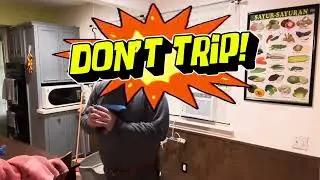 How to seal and manage a window air conditioner.  Use blue painter&rsquo;s tape!