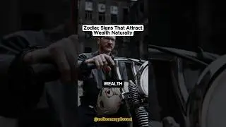 Top 4 Zodiac signs that attract wealth naturally 💸 #zodiac #wealth