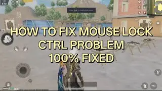 How to fix Mouse Lock Ctrl Gameloop Problem 100% working