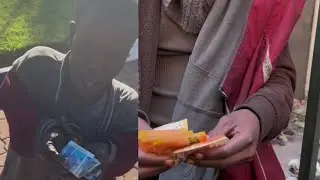 ALI BOY, GIVING MONEY TO THE POOR (RANDOM ACTS OF KINDNESS)